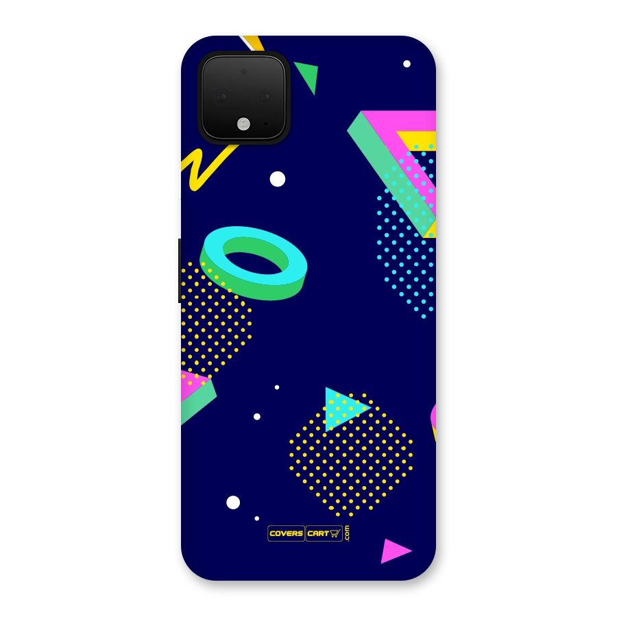 Retro Abstract Back Case for Google Pixel 4 XL