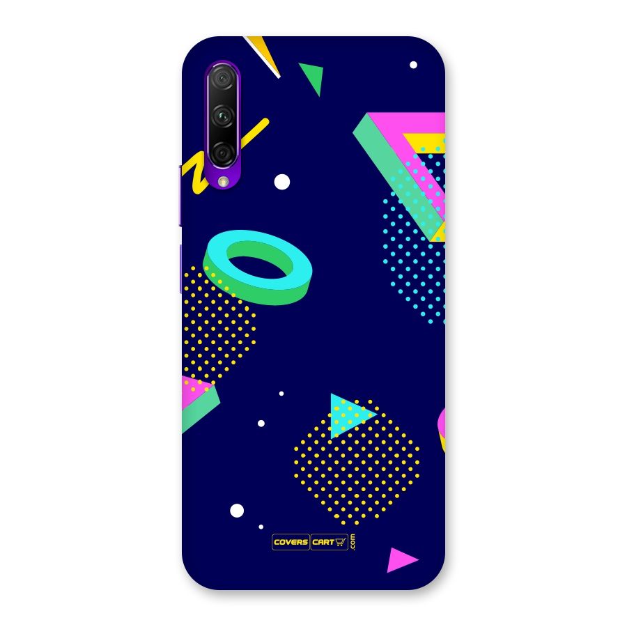 Retro Abstract Back Case for Honor 9X Pro