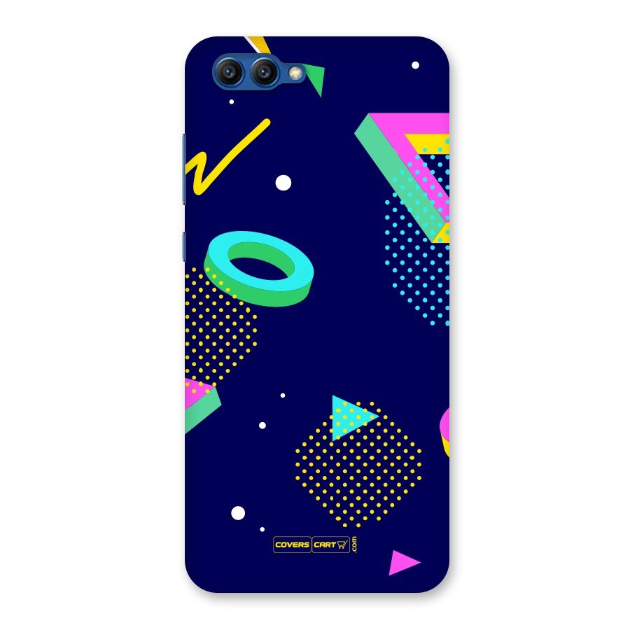 Retro Abstract Back Case for Honor View 10