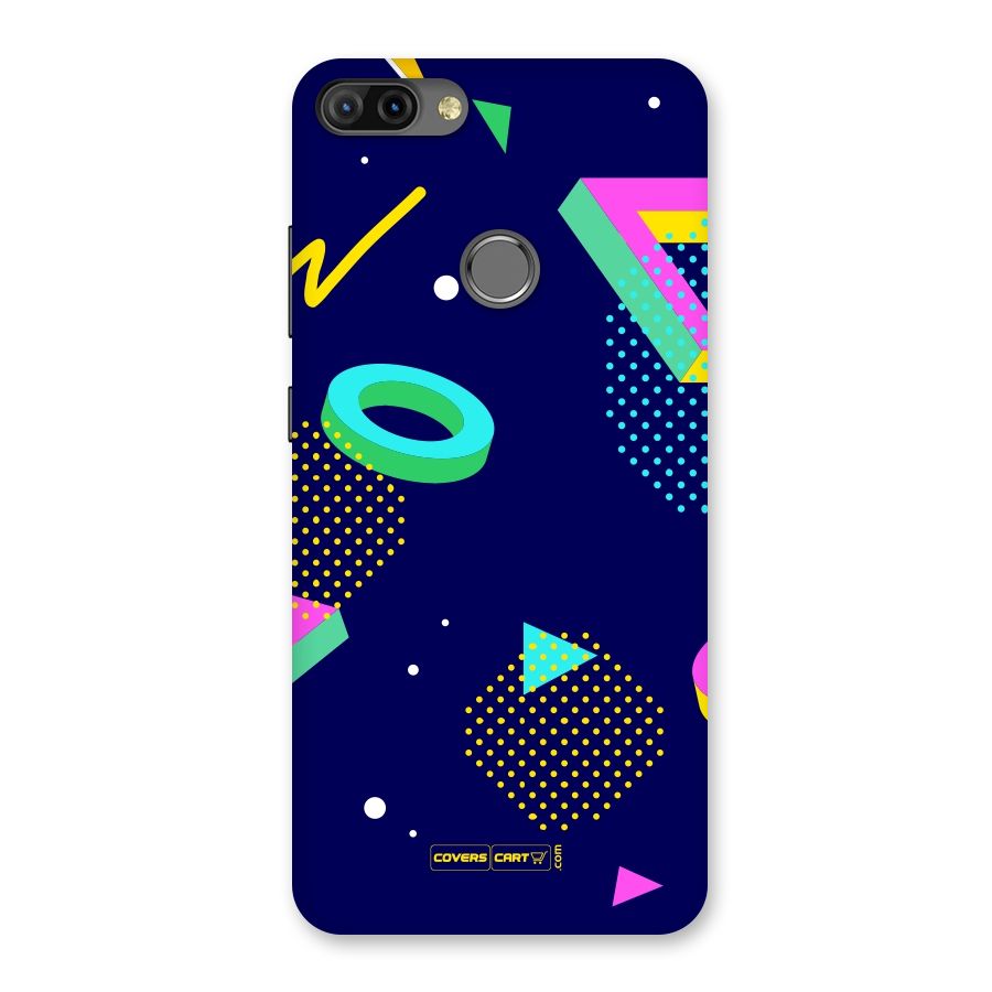Retro Abstract Back Case for Infinix Hot 6 Pro