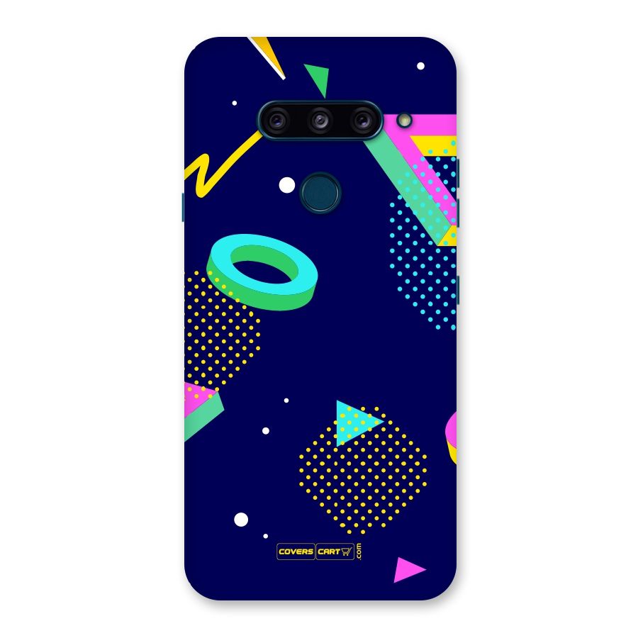 Retro Abstract Back Case for LG  V40 ThinQ