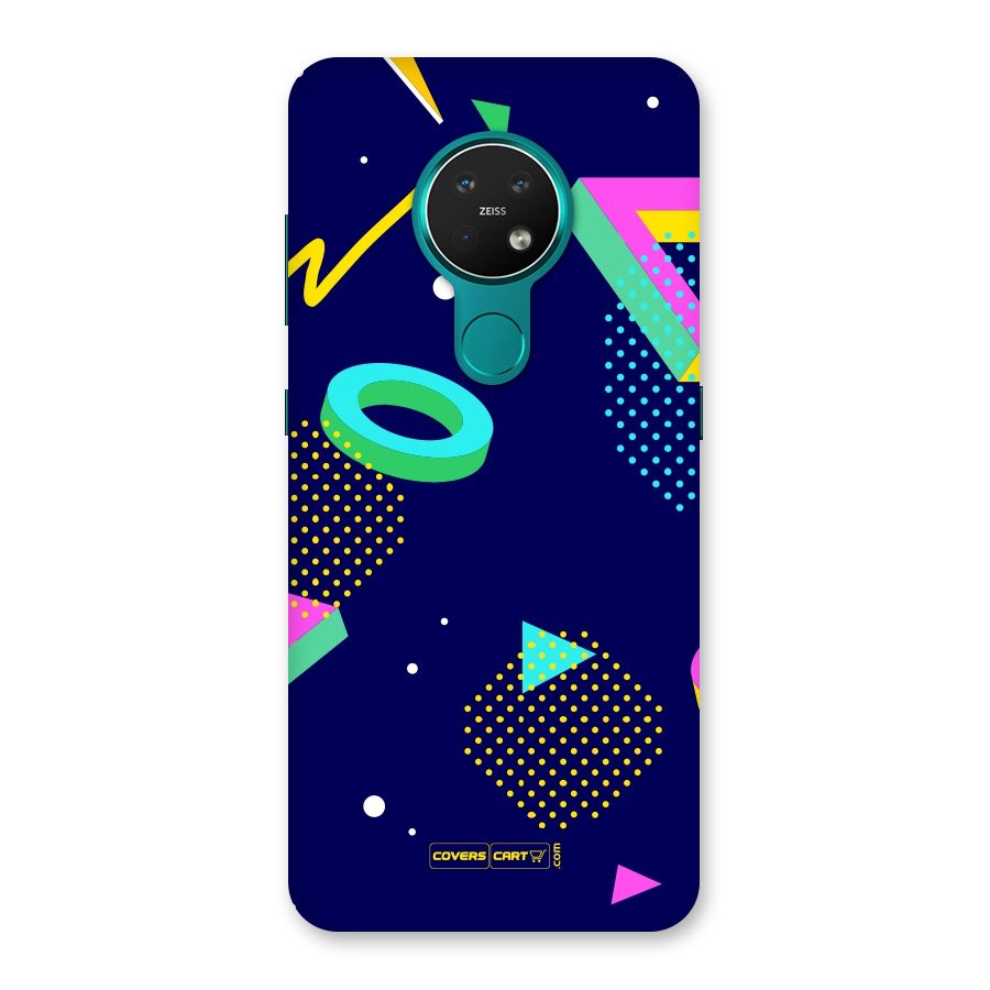 Retro Abstract Back Case for Nokia 7.2
