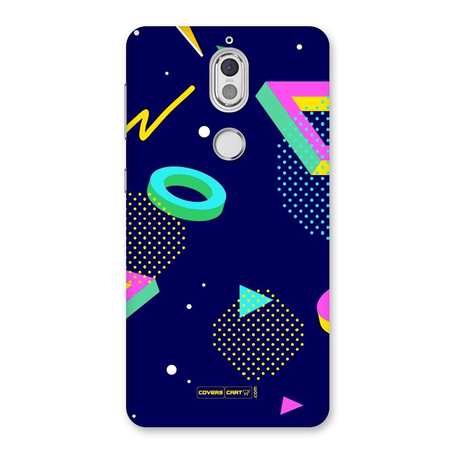 Retro Abstract Back Case for Nokia 7
