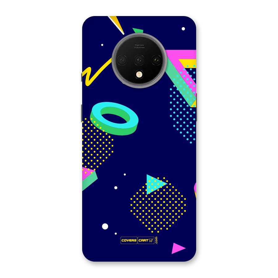 Retro Abstract Back Case for OnePlus 7T