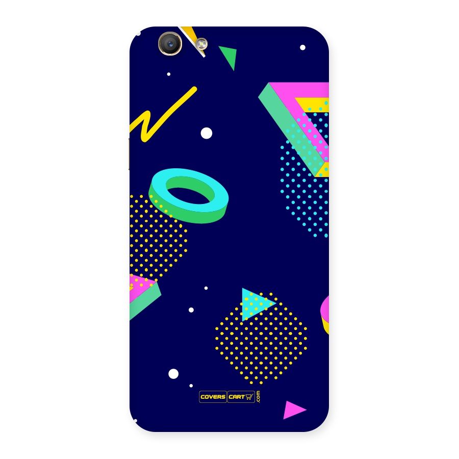 Retro Abstract Back Case for Oppo A59