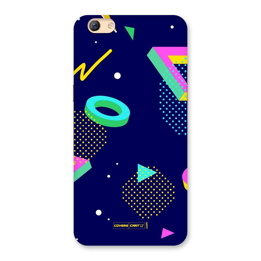 Retro Abstract Back Case for Oppo F3 Plus