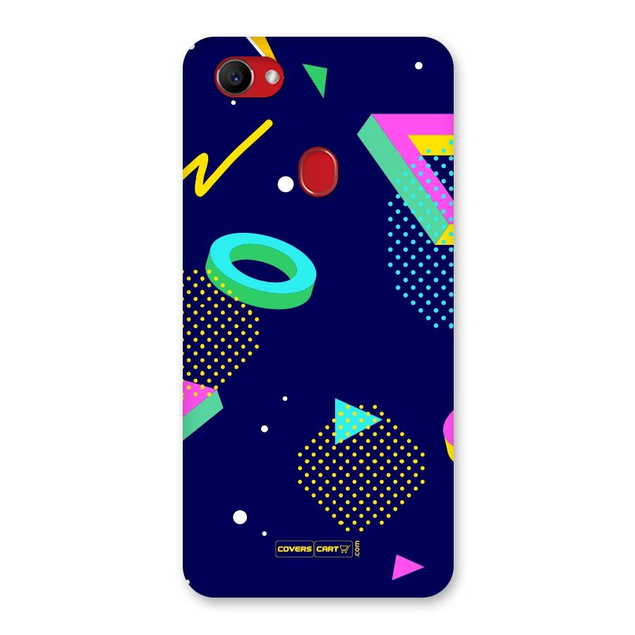 Retro Abstract Back Case for Oppo F7