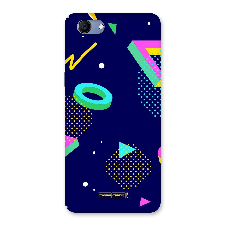 Retro Abstract Back Case for Oppo Realme 1