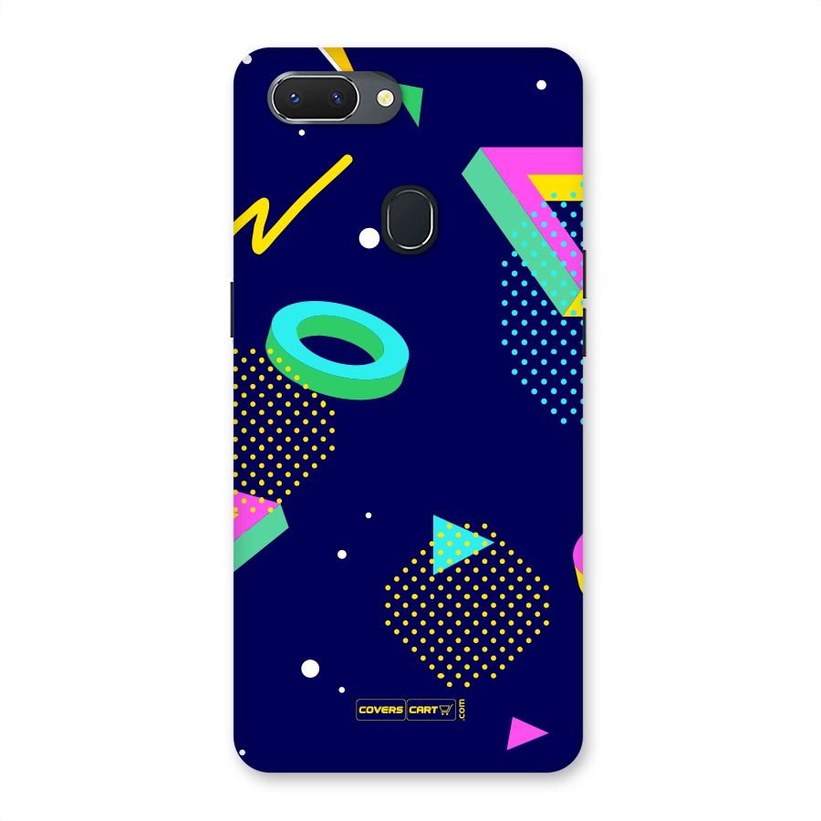 Retro Abstract Back Case for Oppo Realme 2