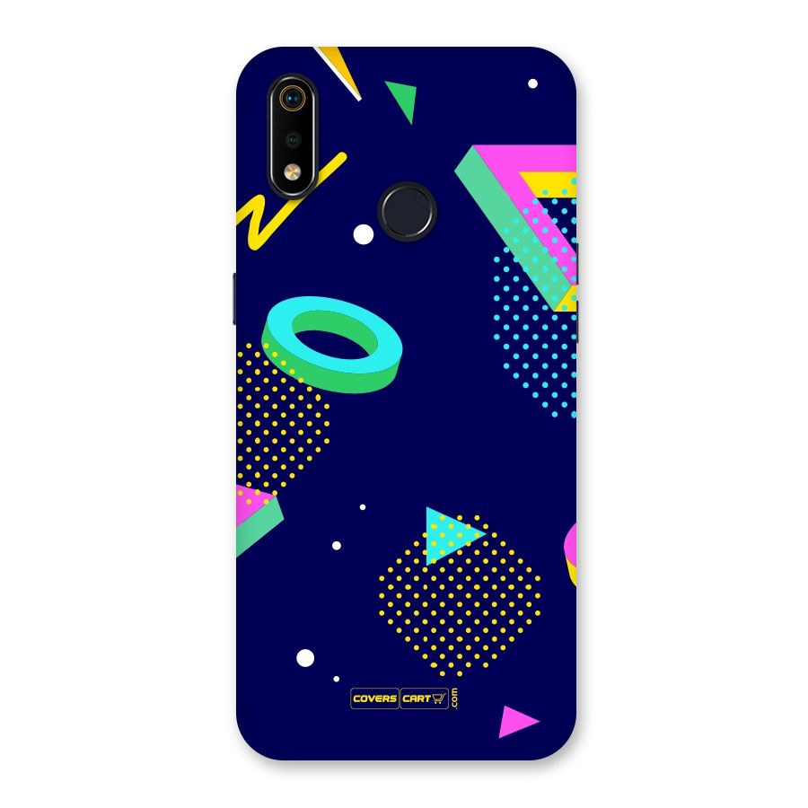 Retro Abstract Back Case for Realme 3i