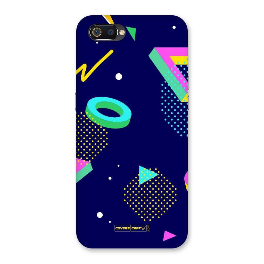 Retro Abstract Back Case for Realme C2