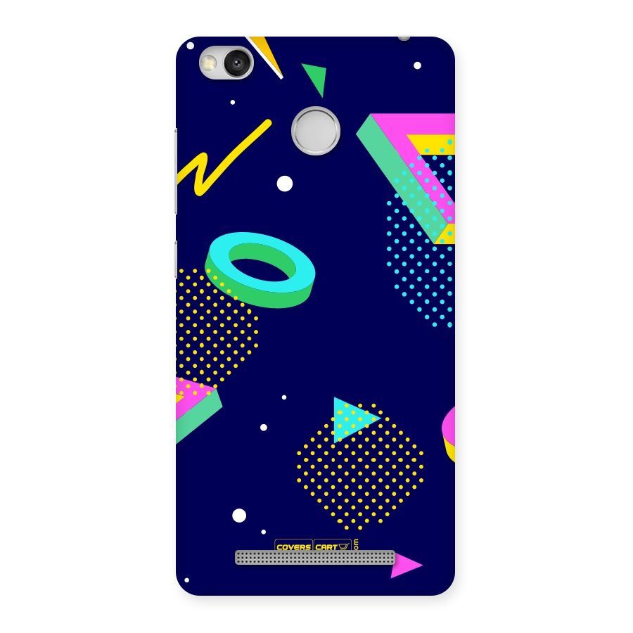 Retro Abstract Back Case for Redmi 3S Prime