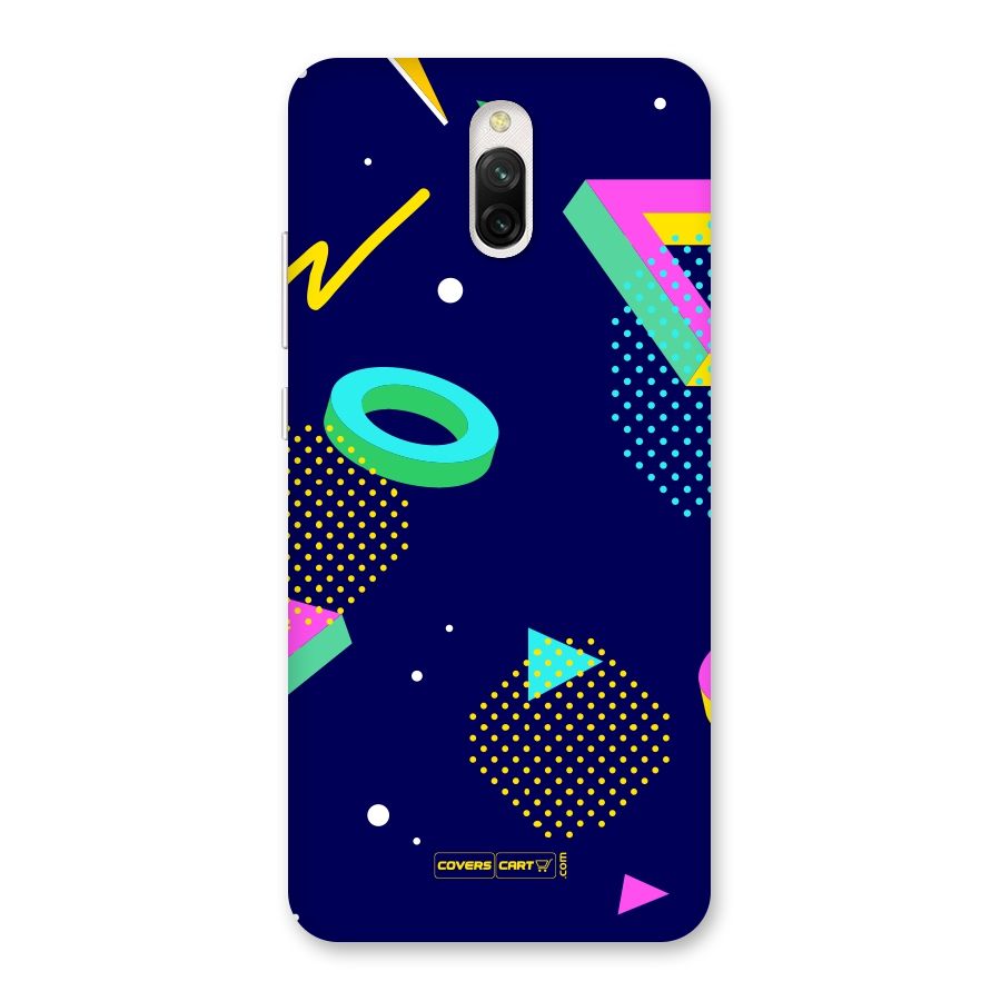 Retro Abstract Back Case for Redmi 8A Dual