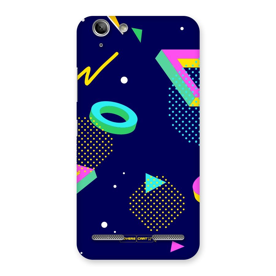 Retro Abstract Back Case for Vibe K5