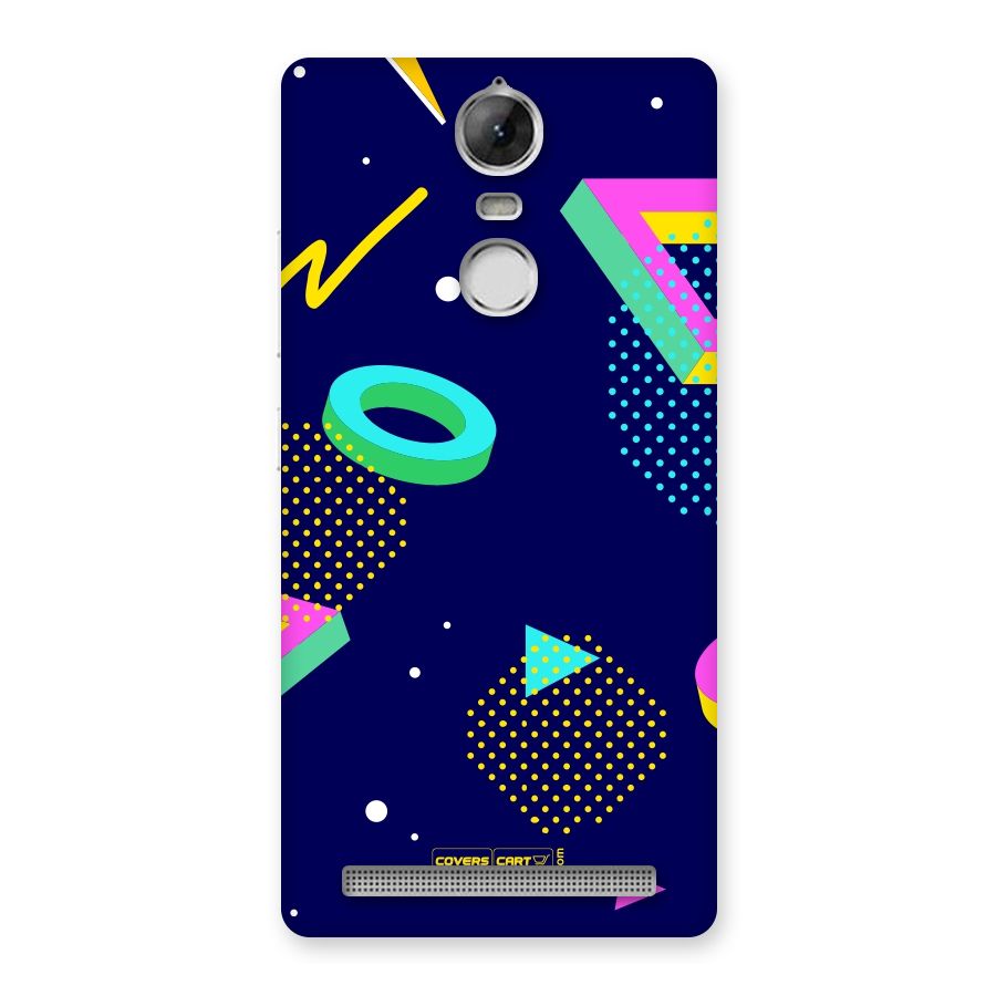 Retro Abstract Back Case for Vibe K5 Note