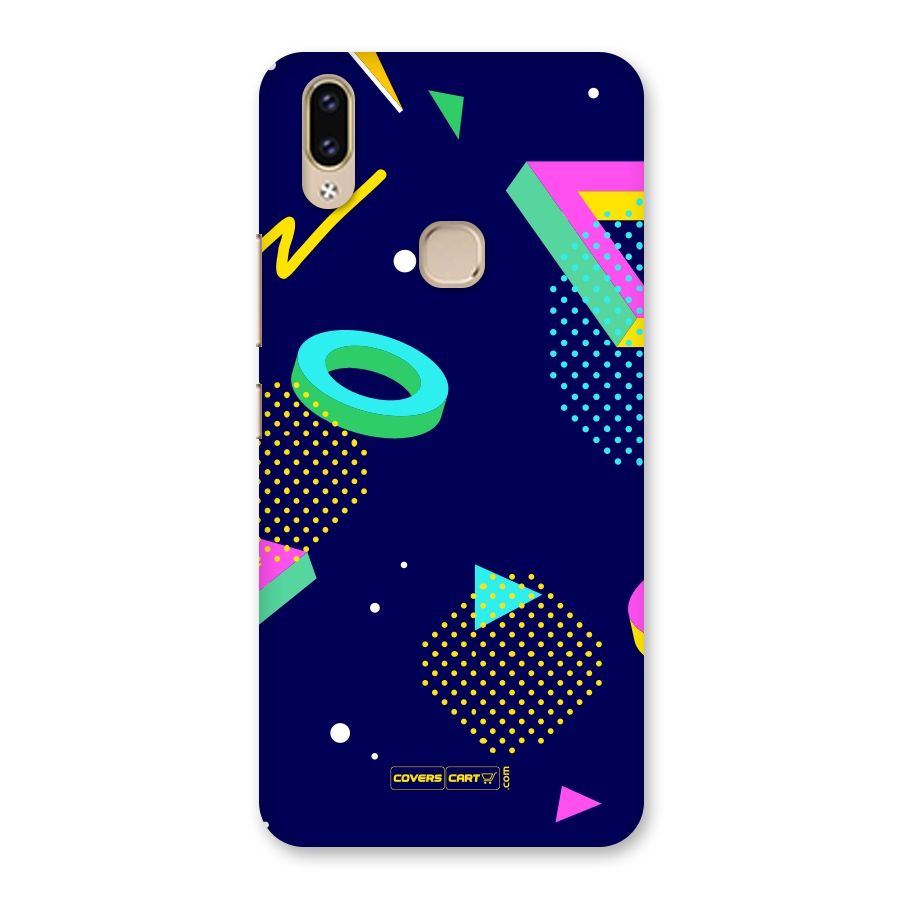 Retro Abstract Back Case for Vivo V9 Youth