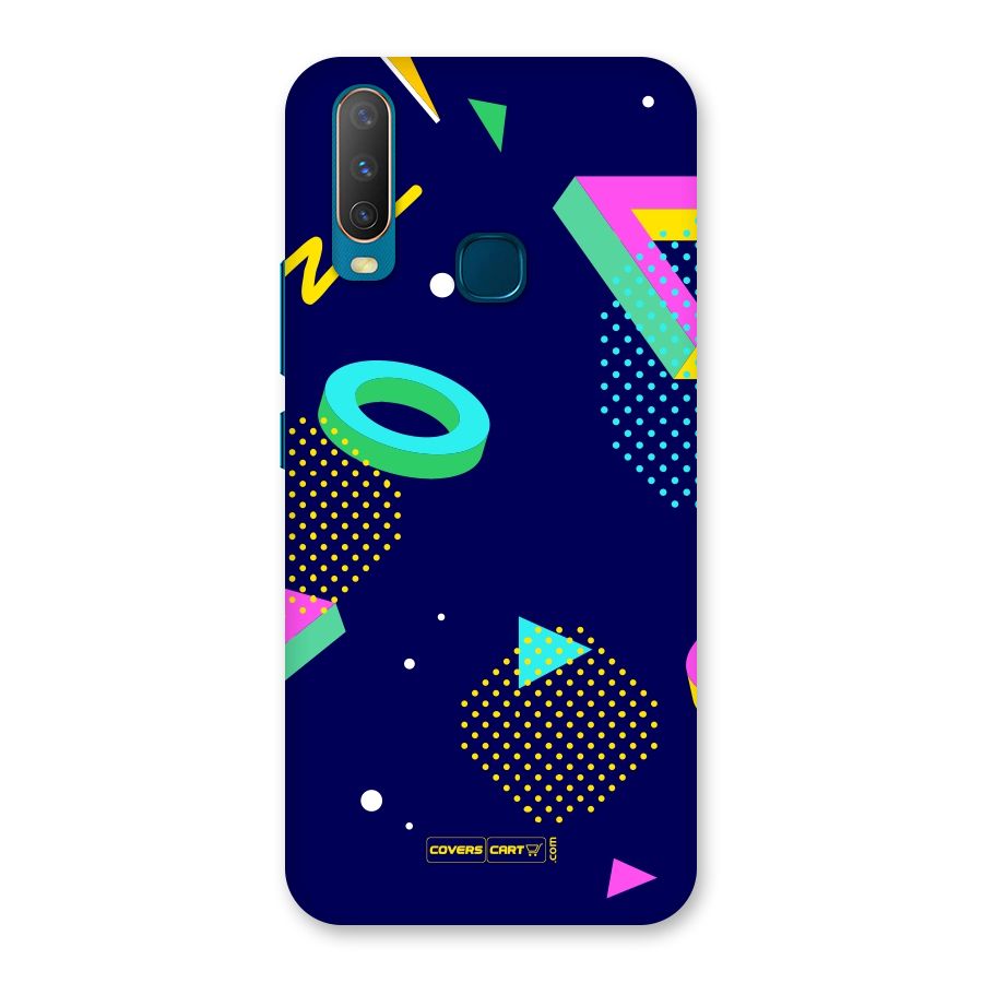 Retro Abstract Back Case for Vivo Y17