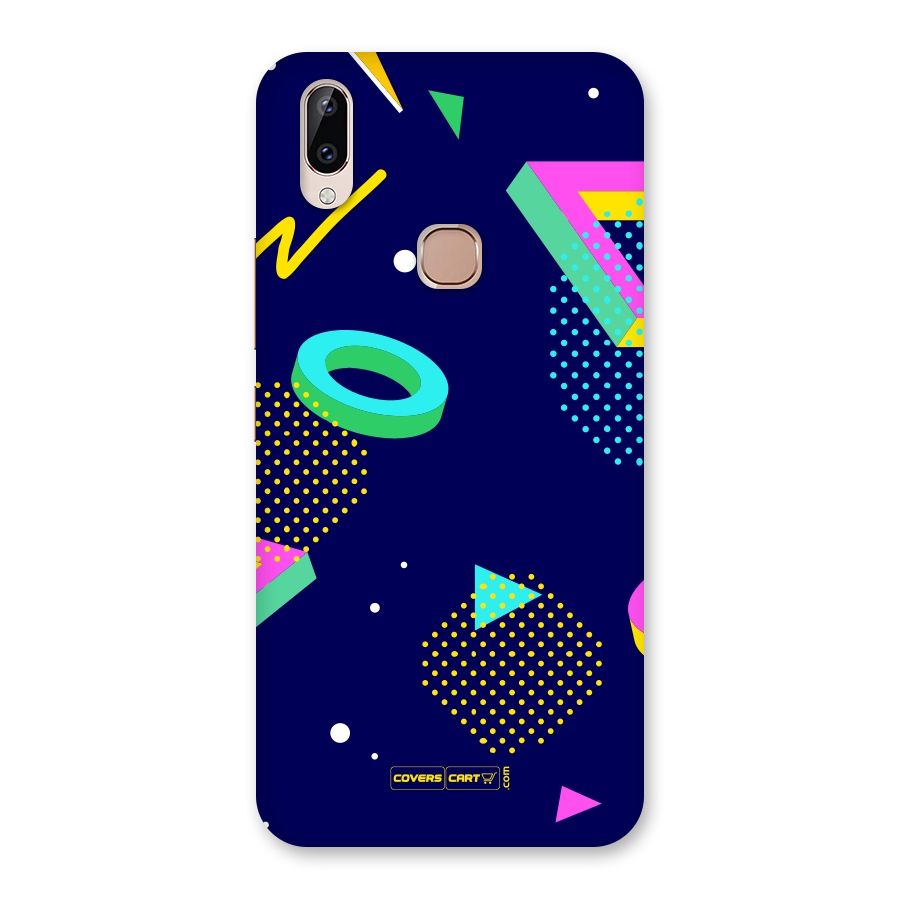 Retro Abstract Back Case for Vivo Y83 Pro