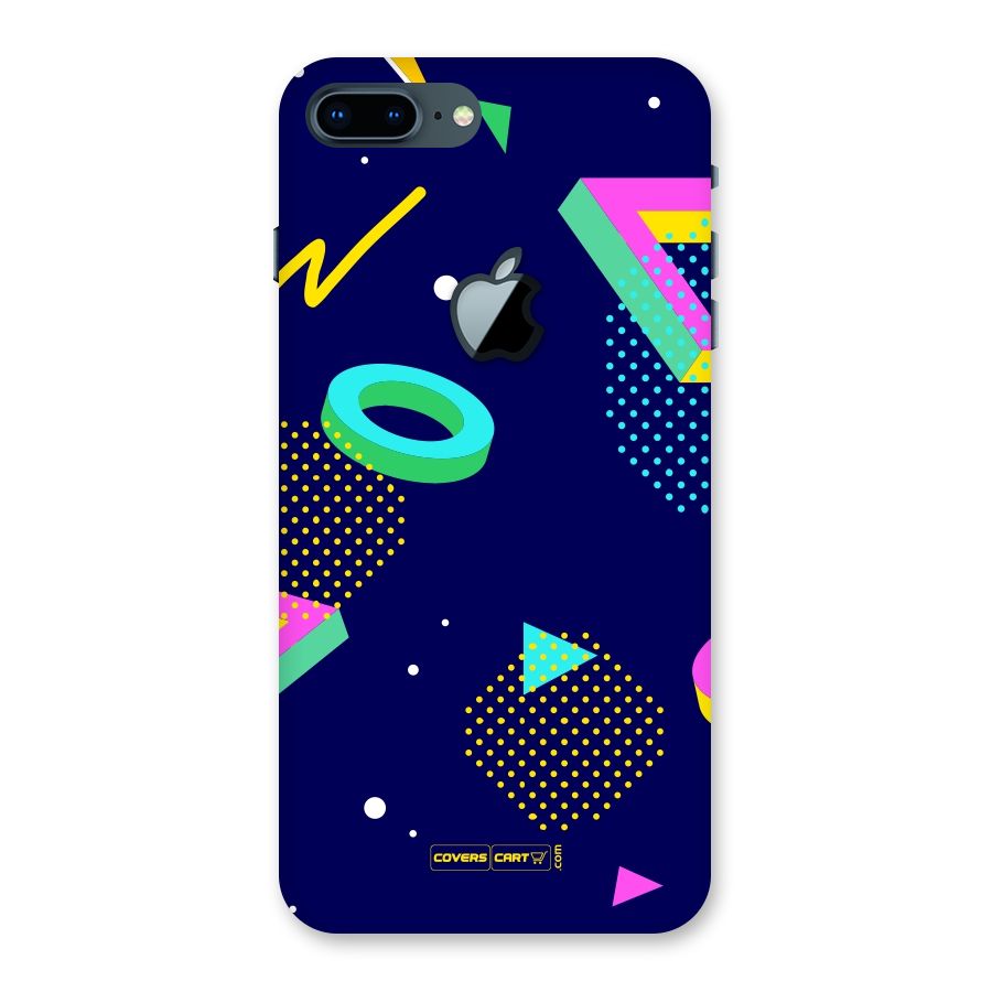 Retro Abstract Back Case for iPhone 7 Plus Apple Cut