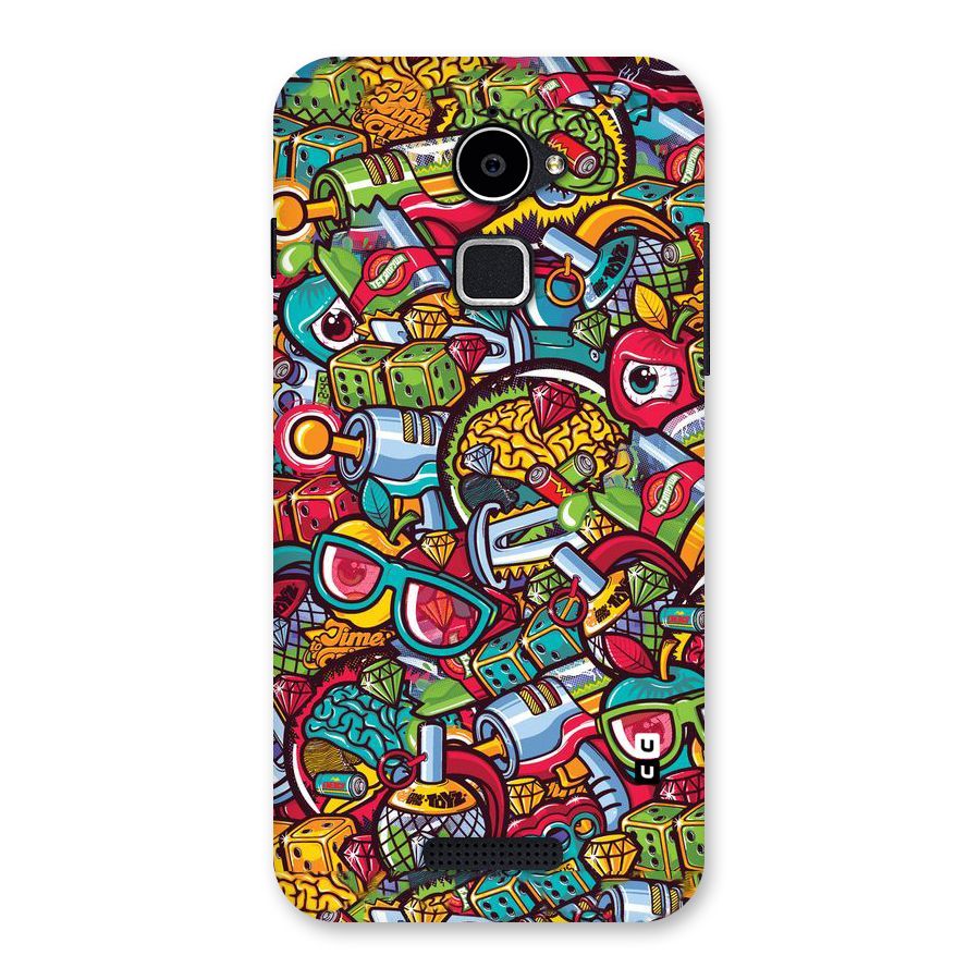 Retro Diamond Design Back Case for Coolpad Note 3 Lite