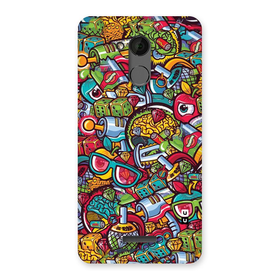 Retro Diamond Design Back Case for Coolpad Note 5