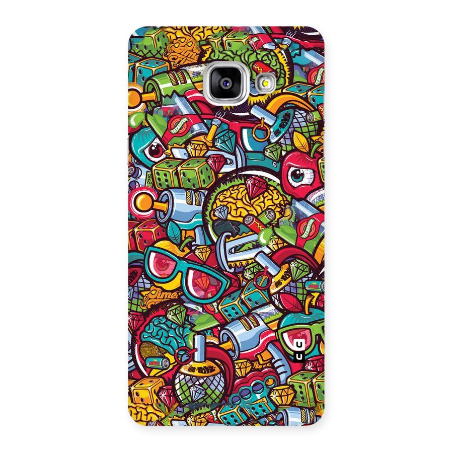 Retro Diamond Design Back Case for Galaxy A5 2016