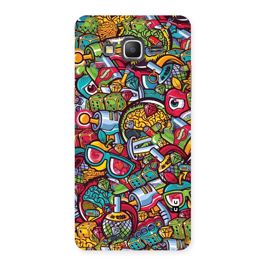 Retro Diamond Design Back Case for Galaxy Grand Prime