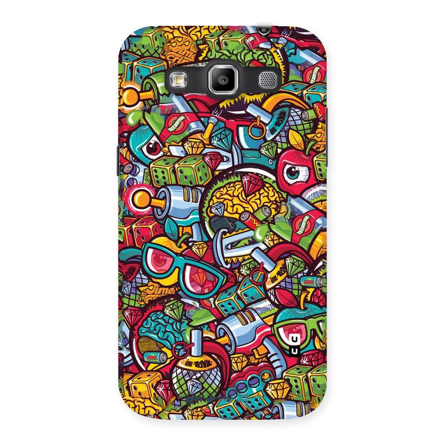Retro Diamond Design Back Case for Galaxy Grand Quattro