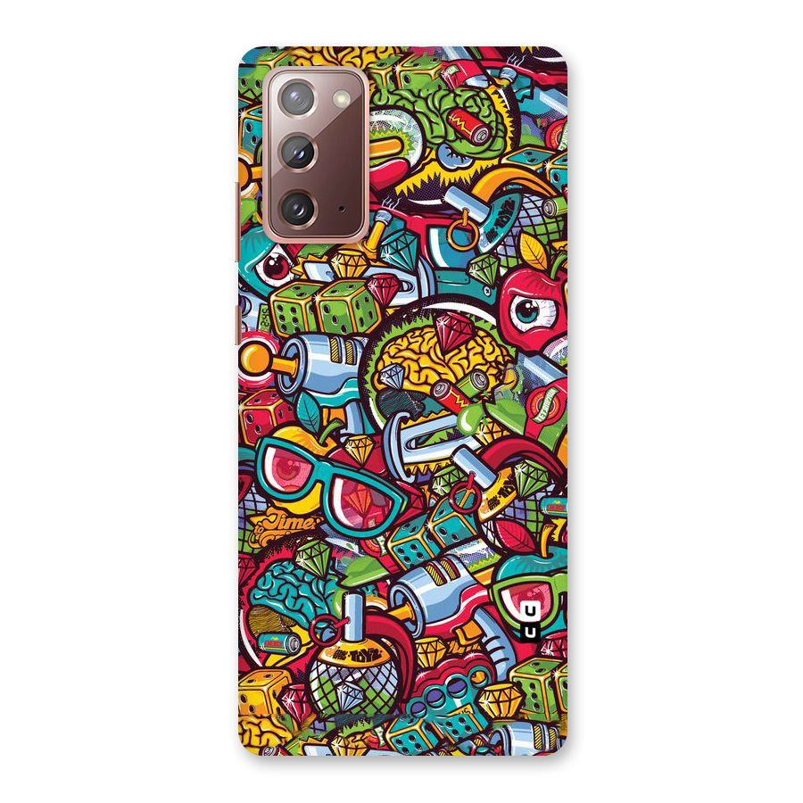 Retro Diamond Design Back Case for Galaxy Note 20