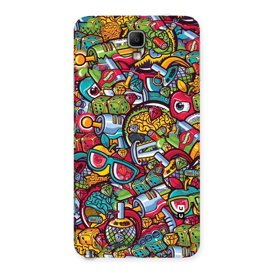Retro Diamond Design Back Case for Galaxy Note 3 Neo