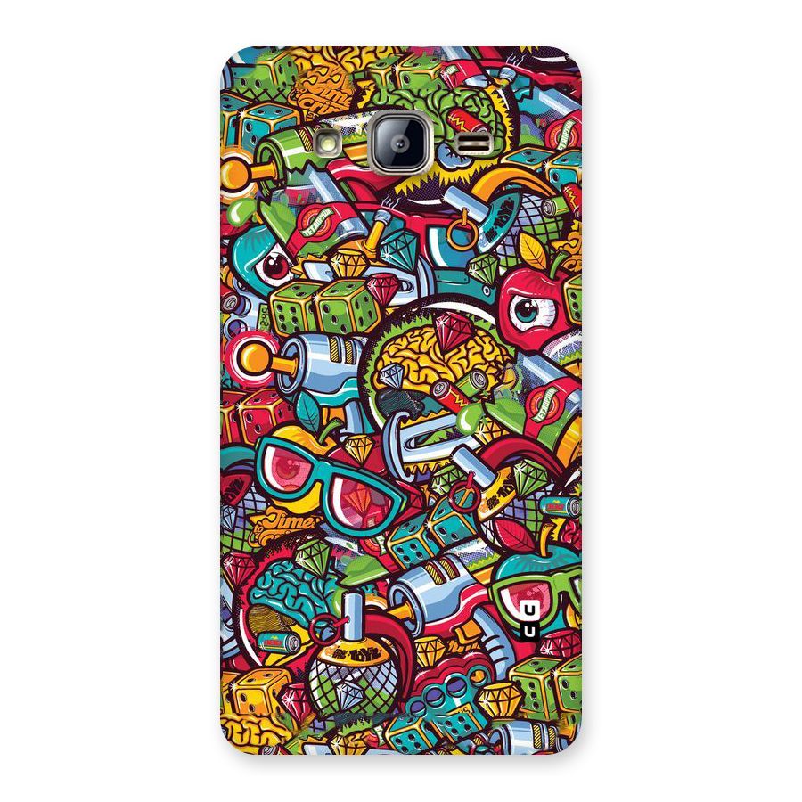 Retro Diamond Design Back Case for Galaxy On5