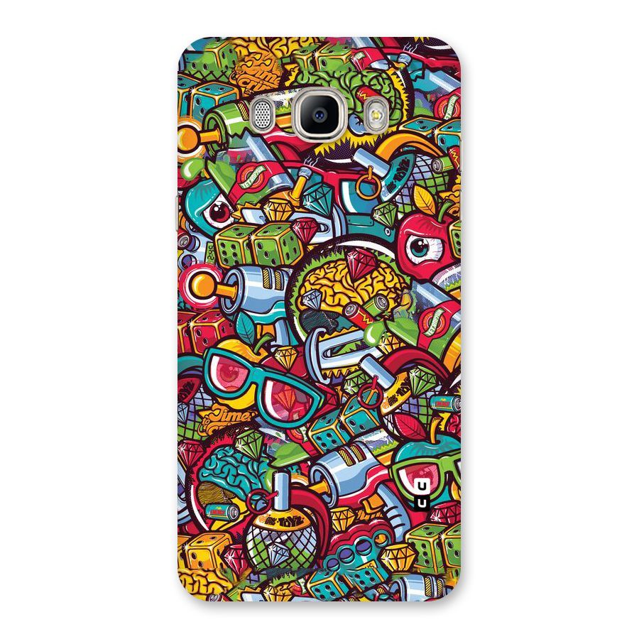 Retro Diamond Design Back Case for Galaxy On8