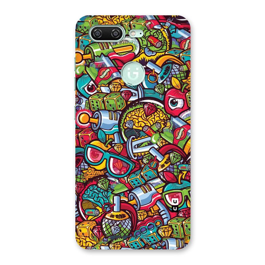 Retro Diamond Design Back Case for Gionee S10