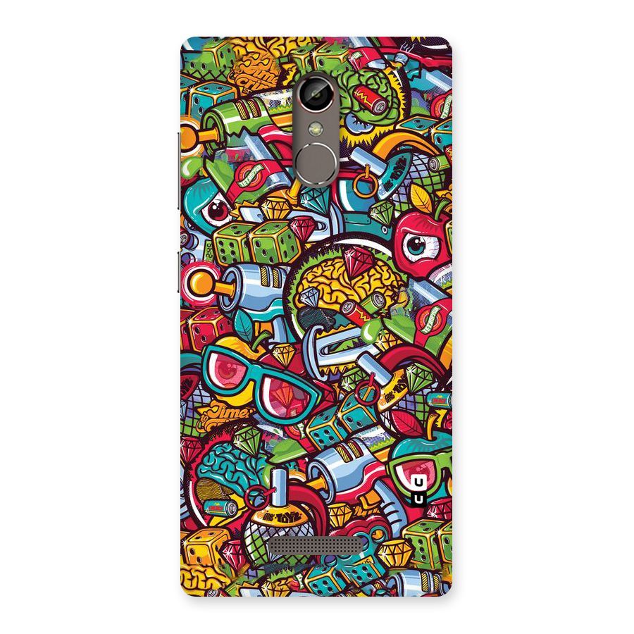 Retro Diamond Design Back Case for Gionee S6s