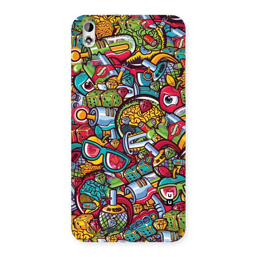 Retro Diamond Design Back Case for HTC Desire 816g