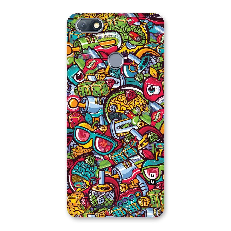 Retro Diamond Design Back Case for Infinix Note 5