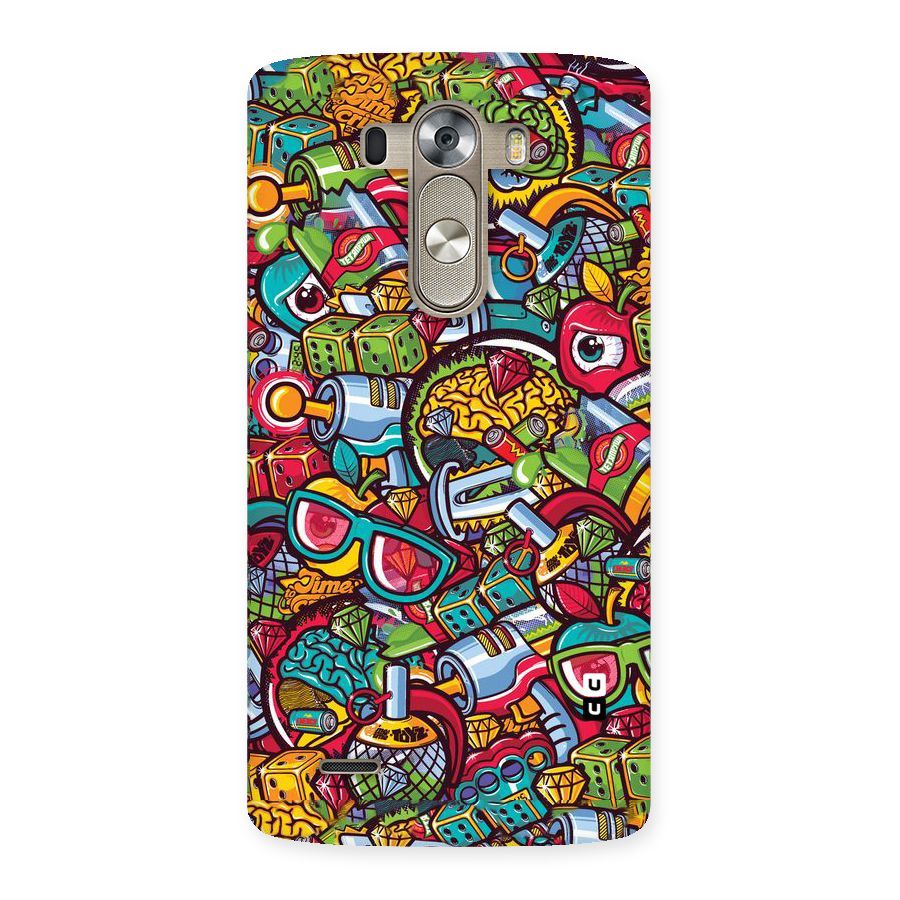 Retro Diamond Design Back Case for LG G3