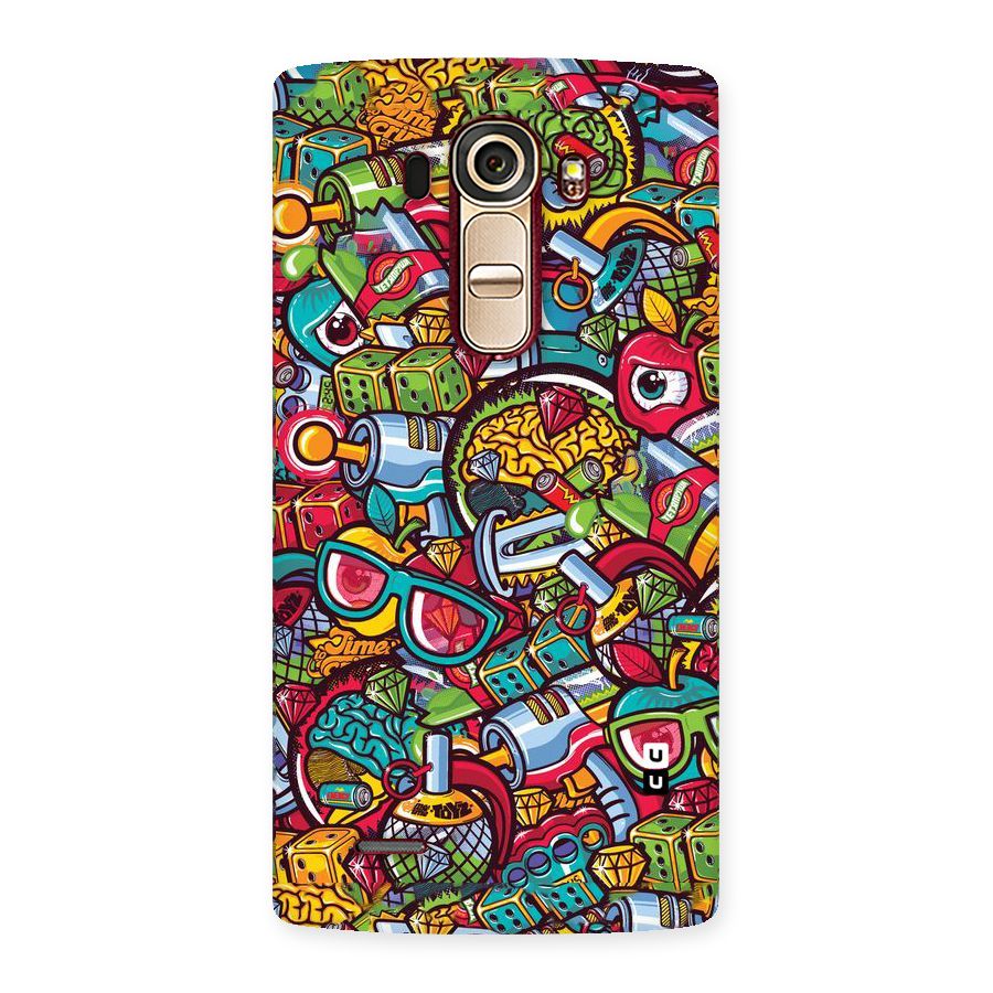 Retro Diamond Design Back Case for LG G4
