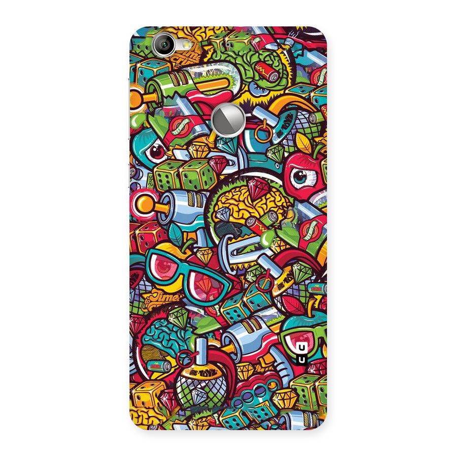 Retro Diamond Design Back Case for LeTV Le 1s