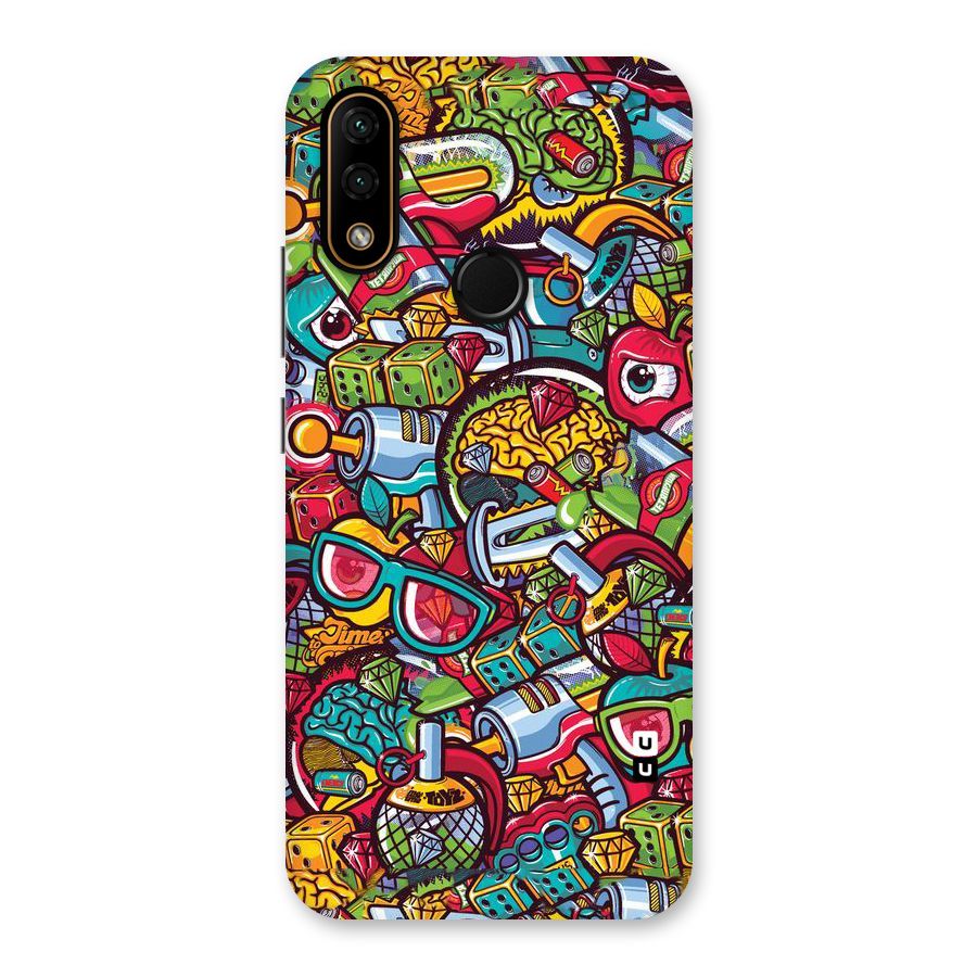 Retro Diamond Design Back Case for Lenovo A6 Note