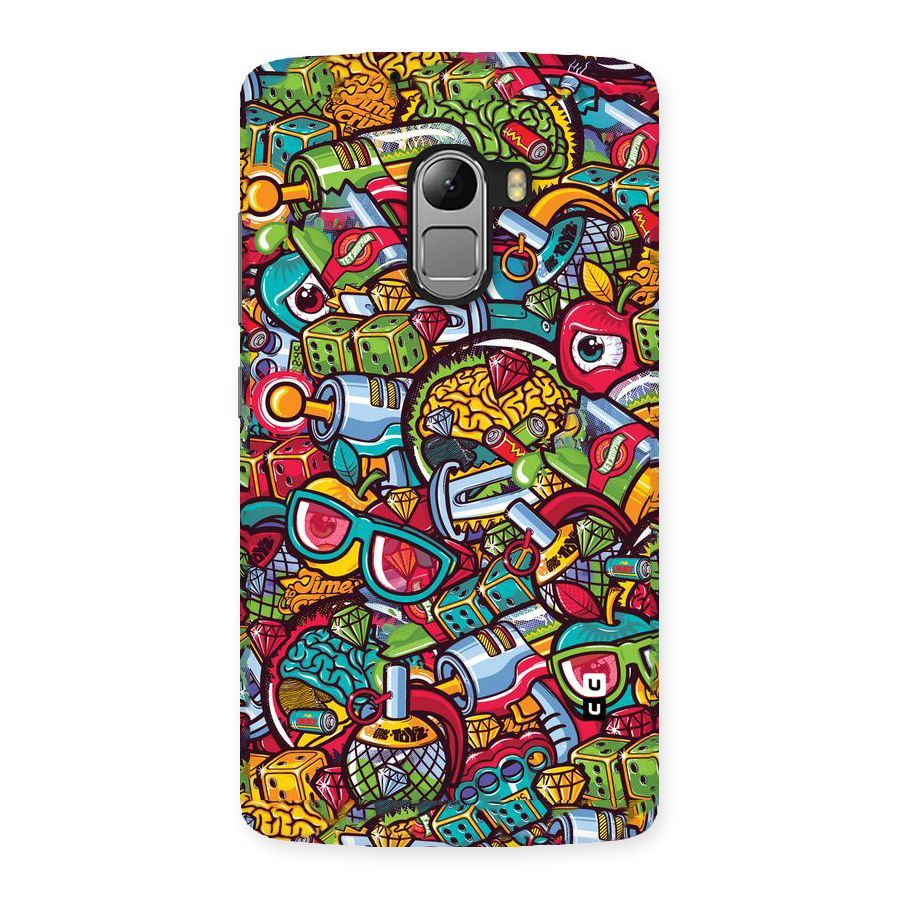 Retro Diamond Design Back Case for Lenovo K4 Note