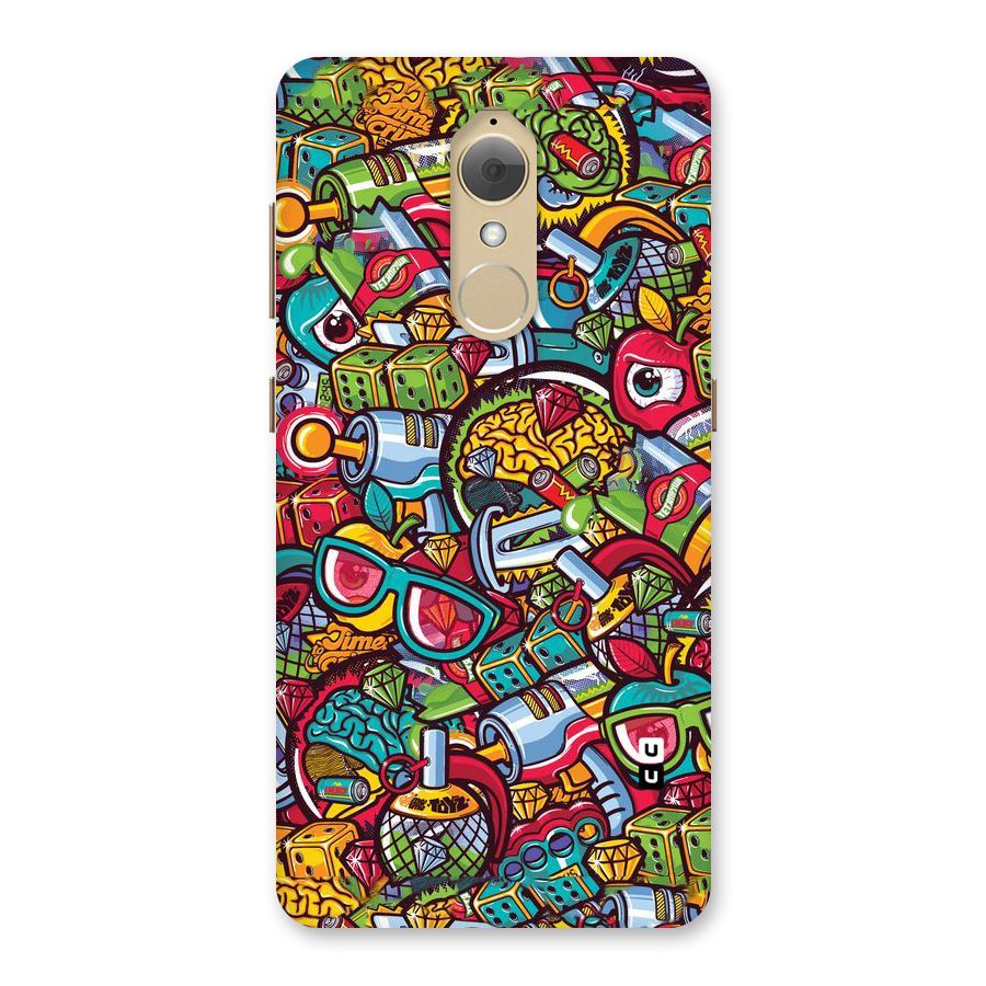 Retro Diamond Design Back Case for Lenovo K8