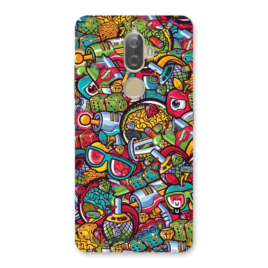 Retro Diamond Design Back Case for Lenovo K8 Plus