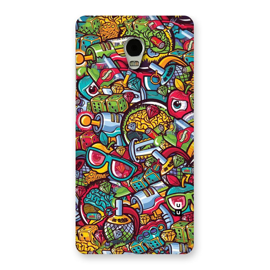 Retro Diamond Design Back Case for Lenovo Vibe P1