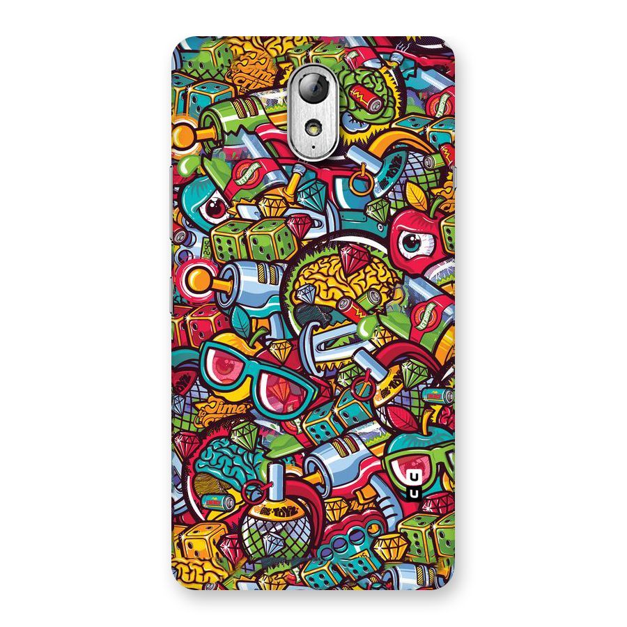 Retro Diamond Design Back Case for Lenovo Vibe P1M