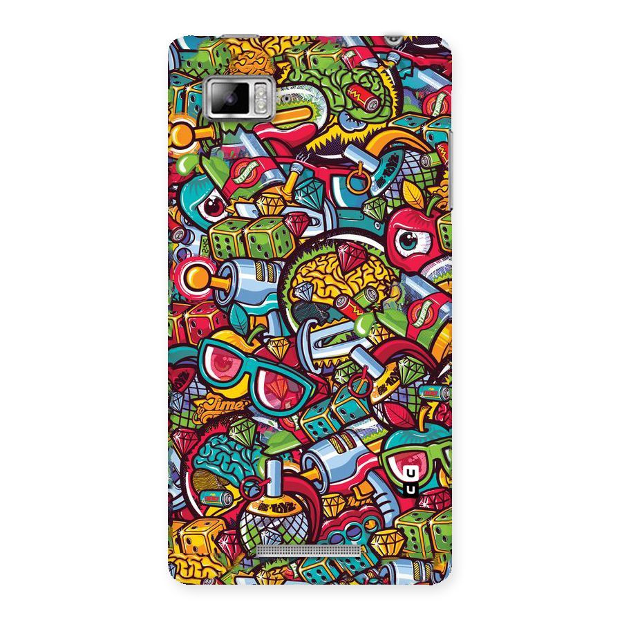 Retro Diamond Design Back Case for Lenovo Vibe Z K910
