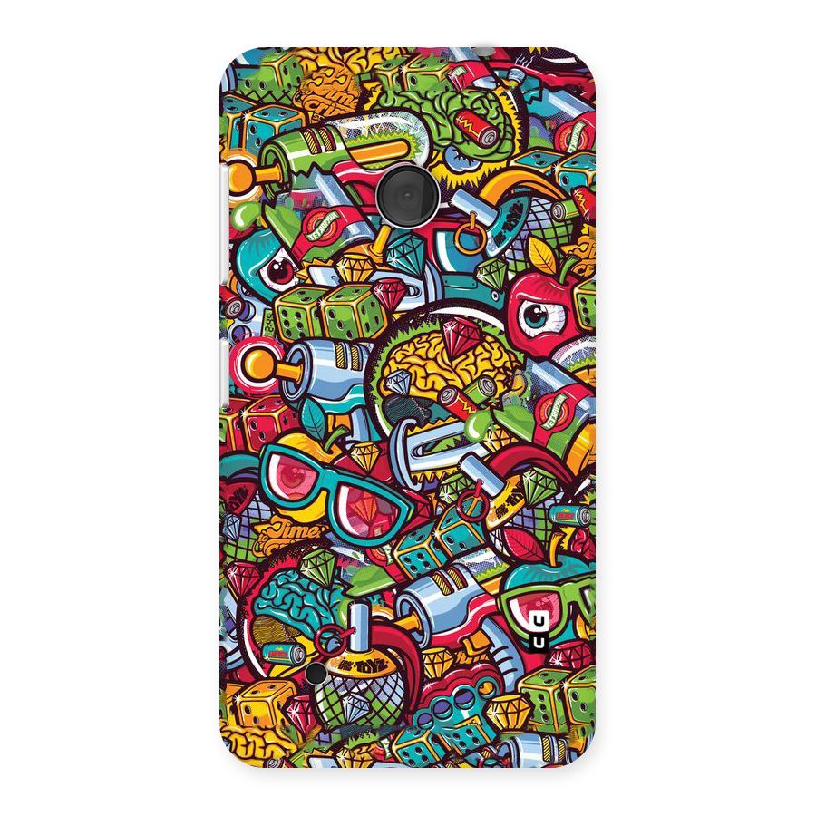Retro Diamond Design Back Case for Lumia 530