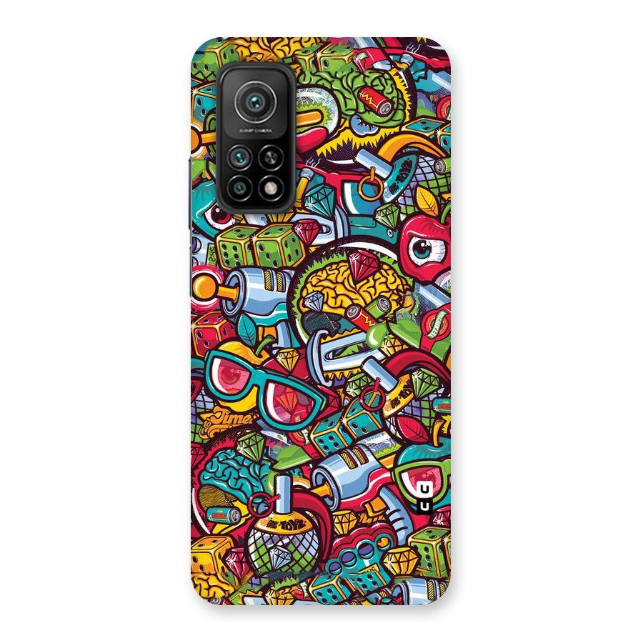 Retro Diamond Design Back Case for Mi 10T Pro 5G