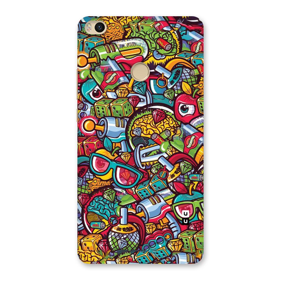 Retro Diamond Design Back Case for Mi Max 2