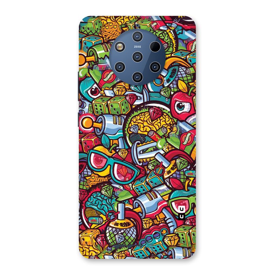 Retro Diamond Design Back Case for Nokia 9 PureView